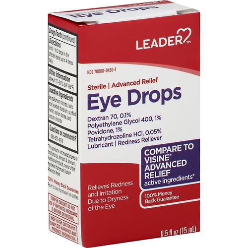 Image for Leader Eye Drops, Advanced Relief,0.5oz from North Star Pharmacy